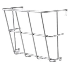 Livestock Hay Feeder, 18.5 Gal. Large Capacity, Heavy-Duty Steel Goat Hay Rack, 24.4 In. Long Wall Mounted Hay Holder