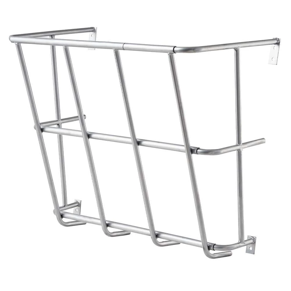 Livestock Hay Feeder, 18.5 Gal. Large Capacity, Heavy-Duty Steel Goat Hay Rack, 24.4 In. Long Wall Mounted Hay Holder 3 Livestock Hay Feeder, 18.5 Gal. Large Capacity, Heavy-Duty Steel Goat Hay Rack, 24.4 In. Long Wall Mounted Hay Holder