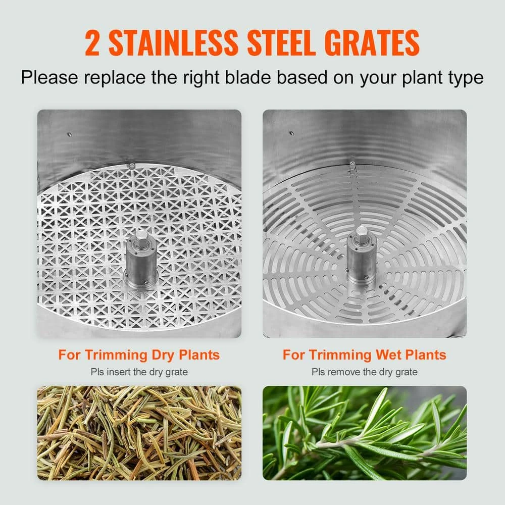 Bud Leaf Trimmer 16 In. Stainless Steel Manual Bud Trimmer Machine With Clear PET Cover For Cutting Leaves Buds Flowers 6 Bud Leaf Trimmer 16 In. Stainless Steel Manual Bud Trimmer Machine With Clear PET Cover For Cutting Leaves Buds Flowers - Image 4