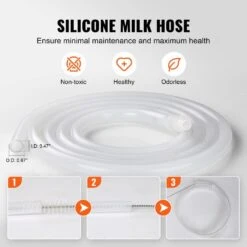 Electric Cow Milking Machine 6.6 Gal. Stainless Steel Bucket, Automatic Pulsation Vacuum Milker Portable Milker -Patio Furniture Shop vevor specialty garden tools ydsjnjc25l3040bn2v1 44 1000