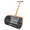 Compost Spreader, 24.4-25.6 In. Height Adjustable Handle, 24 In. Wide, Lawn And Garden Peat Moss Roller, Black 1 Compost Spreader, 24.4-25.6 In. Height Adjustable Handle, 24 In. Wide, Lawn And Garden Peat Moss Roller, Black -Patio Furniture Shop vevor spreaders gtsbjh224inch29ukv0 v0812 64 1000
