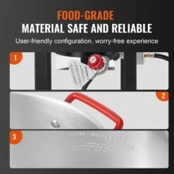 Turkey 30 Qt. Deep Fryer Turkey And 10 Qt. Fish Steamer Cooker Set 54,000 BTU Burner Propane Gas Boiler 13 Turkey 30 Qt. Deep Fryer Turkey And 10 Qt. Fish Steamer Cooker Set 54,000 BTU Burner Propane Gas Boiler -Patio Furniture Shop vevor turkey fryers hjyzgtz30qt1068zrv0 1f 1000