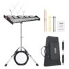 Adults 30 Note Professional Glockenspiel Xylophone Bell Kit With Stand Practice Pad Adjustable Stand & Carrying Bag -Patio Furniture Shop vevor wind chimes 30yfzqwzj8lxx4bjcv0 64 1000