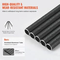 Wind Chimes For Outside, 48 In. Deep Tone Wind Chimes With 5-Tubes, Unique Large Memorial Wind Chimes For Anniversary -Patio Furniture Shop vevor wind chimes jsflhs48inchzepnav0 44 1000