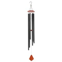 Wind Chimes For Outside, 60 In., Deep Tone Wind Chimes With 6-Tubes Unique Large Memorial Wind Chimes For Anniversary