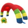 Twin Arches 26.2 X 10.4 Ft. Inflatable Rainbow Arch With Blower Inflatable Archway For Party -Patio Furniture Shop vevor yard inflatables cqgm8mx4msgm00001v1 64 1000