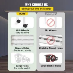 Hydroponics Growing System 54-Sites 6-Food-Grade PVC-U Pipes 1 Layer Indoor Planting Kit With Water Pump, Timer -Patio Furniture Shop white vevor hydroponic systems spzwsz154110vsjlpv1 44 1000