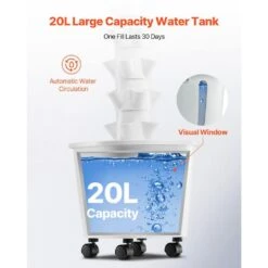 Hydroponic Growing System, 30 Pods Vertical 6 Tiers Hydroponic Tower, Home Hydronic Garden With Water Pump And Timer 13 Hydroponic Growing System, 30 Pods Vertical 6 Tiers Hydroponic Tower, Home Hydronic Garden With Water Pump And Timer -Patio Furniture Shop white vevor hydroponic systems tsspzzxt20lw7kx24v1 1f 1000