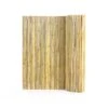 Natural Rolled Bamboo Fence, Eco-Friendly Bamboo Privacy Fence 4 Ft. H X 8 Ft. L X 0.75 In. D., Bamboo Privacy Screen -Patio Furniture Shop wood vevor garden fencing zwlyz8ft4ft1hutn8v0 64 1000