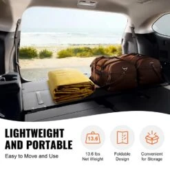 Carport Replacement Canopy Cover 10 X 20 Ft. Heavy-Duty Waterproof And UV Protected (Only Top Cover Frame Not Include) -Patio Furniture Shop yellow vevor canopy parts ckpb10x20ftmrcy4tv0 fa 1000